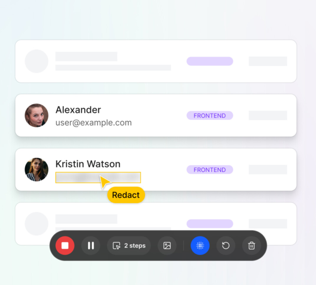 Redact Sensitive Information